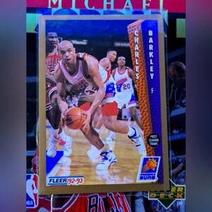 Fleer 1992-93 Charles Barkley Post season trade